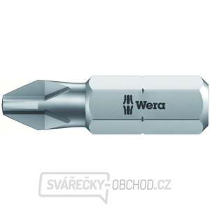 Wera 072072 Šroubovací bit 1/4" Hex PH 2 x 25 mm, typ 851/1 Z pro křížové šrouby Phillips Wera 072072 Šroubovací bit 1/4" Hex PH 2 x 25 mm, typ 851/1 Z pro křížové šrouby Phillips gallery main image