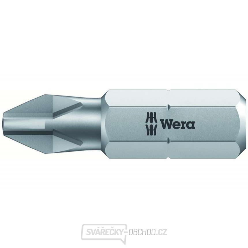 Wera 072070 Šroubovací bit 1/4" Hex PH 1 x 25 mm, typ 851/1 Z pro křížové šrouby Phillips