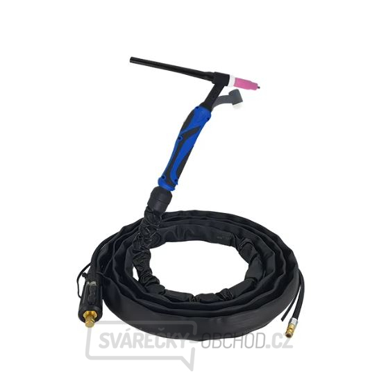 Svařovací hořák TIG T-26 Ergo flexibilní (F) 35/50 8m Svařovací hořák TIG T-26 Ergo flexibilní (F) 35/50 8m gallery main image
