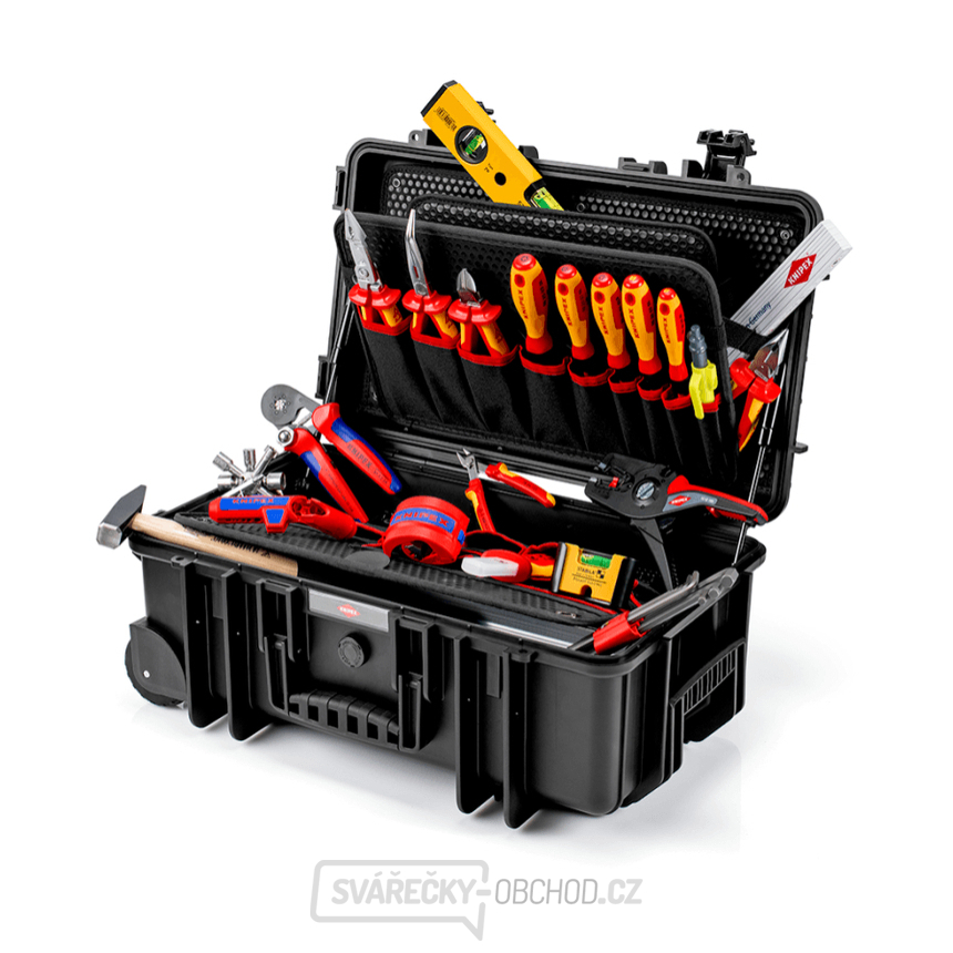 Kufr na nářadí „Robust26“ Elektro Knipex 00 21 33 E (Sada 23 dílů)