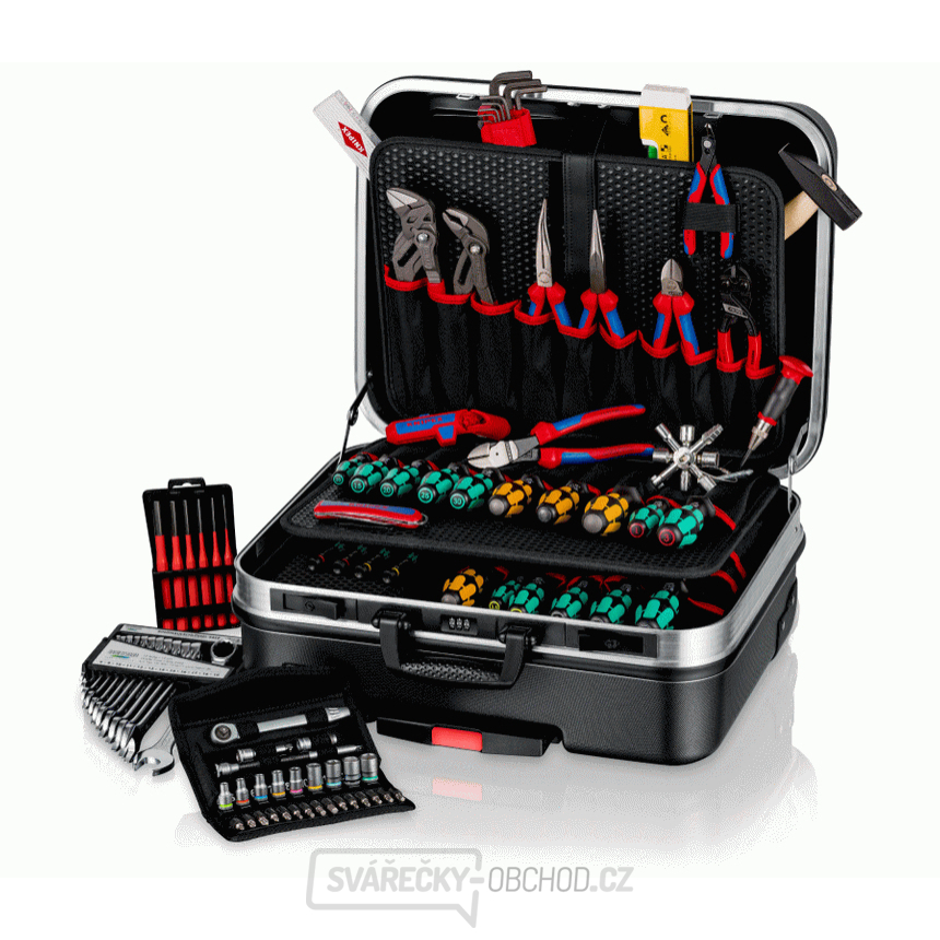 Kufr s nářadím „BIG Basic Move“ pro mechaniky Knipex 00 21 06 M (Sada 90 dílů)