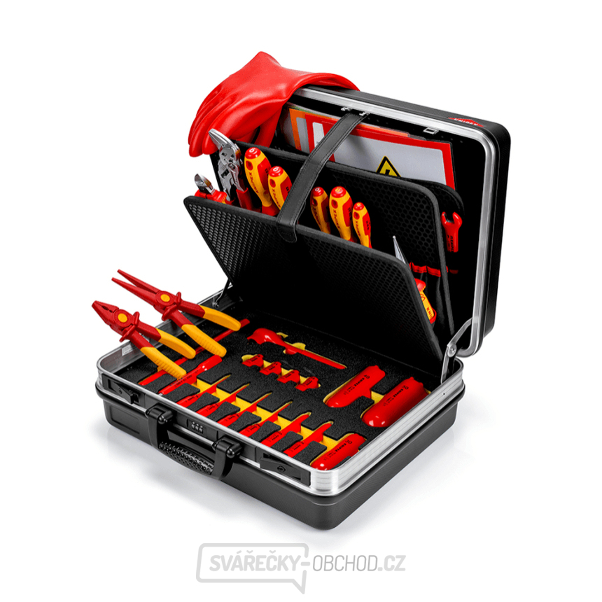 Kufr na nářadí "Basic" Elektromobilita Knipex 00 21 05 EV (Sada 34 dílů)