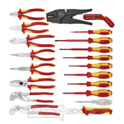 Kufr na nářadí KNIPEX 00 21 20 včetně 20 dílů nářadí Náhled
