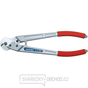 Nůžky na dráty, lana, kabely a kulatinu 600 mm KNIPEX 95 81 600 - leštěno, plastové návleky Náhled