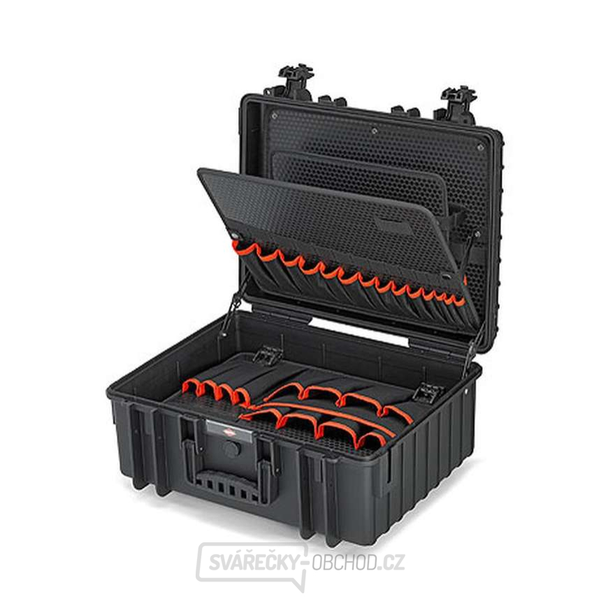 Kufr na nářadí „Robust34“ Elektro Knipex 00 21 36 LE Kufr na nářadí „Robust34“ Elektro Knipex 00 21 36 LE gallery main image