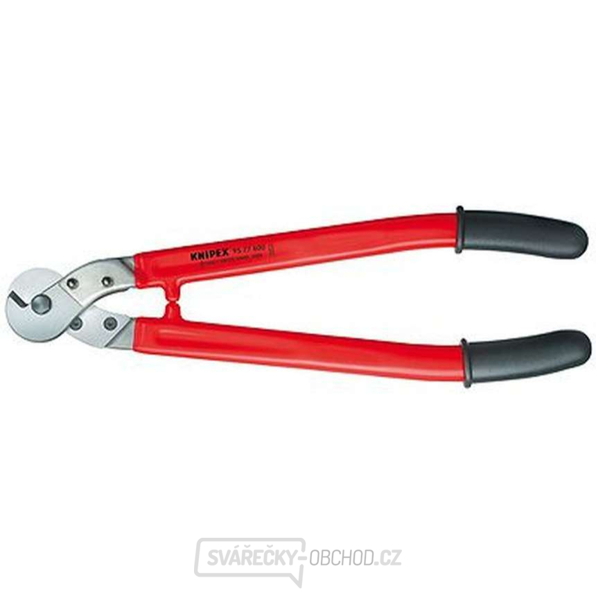 Nůžky na dráty, lana, kabely a kulatinu 600 mm - 1000V. KNIPEX 95 77 600