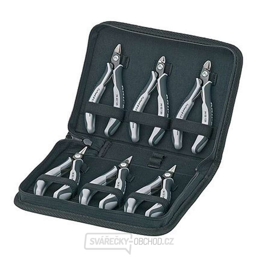 Kleště pro elektroniku Knipex 00 20 16 P ESD (Sada 6 dílů)