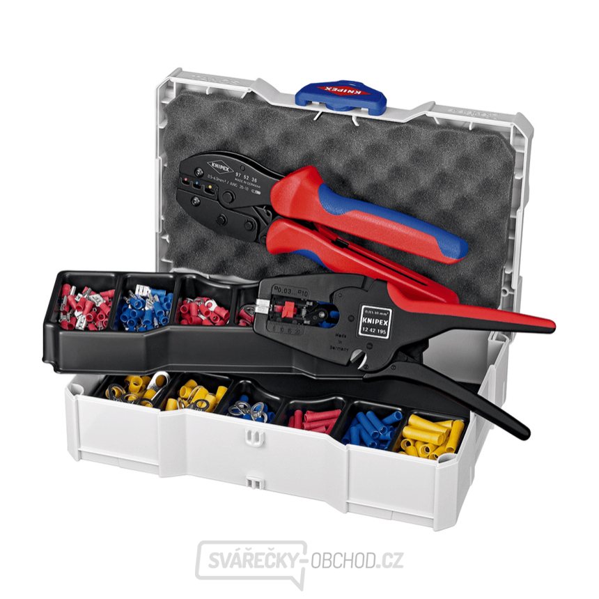 Krimpovací sortiment  pro kabelové spojky Knipex 97 90 22 Krimpovací sortiment  pro kabelové spojky Knipex 97 90 22 gallery main image