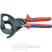 Kleště na kabely 280 mm KNIPEX 95 31 280 - leštěná hlava, plastové návleky Kleště na kabely 280 mm KNIPEX 95 31 280 - leštěná hlava, plastové návleky náhled