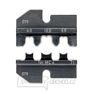 Lisovací profil Knipex 97 49 71 - nástavec pro solární konektory MC 4 (Multi-Contact) Lisovací profil Knipex 97 49 71 - nástavec pro solární konektory MC 4 (Multi-Contact) gallery main image