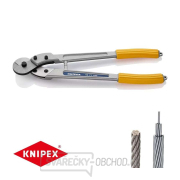 Nůžky na dráty, lana, kabely a kulatinu KNIPEX 95 71 445 mm gallery main image
