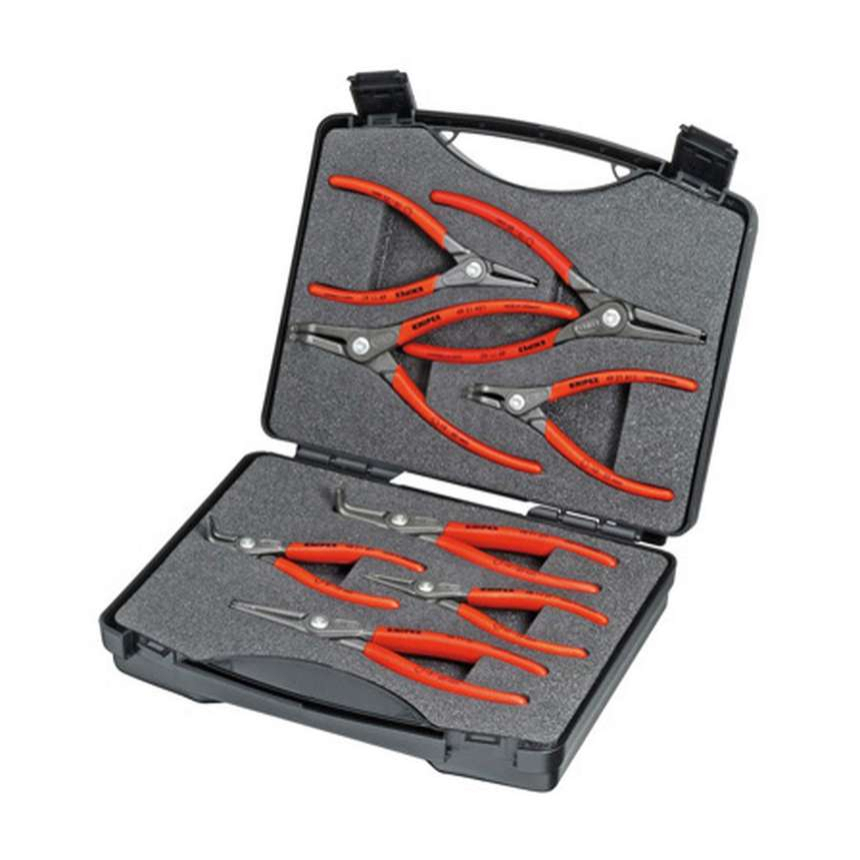 Precizní kleště na pojistné kroužky Knipex 00 11 25 Tool Box „SRZ“ (Sada 8 ks)