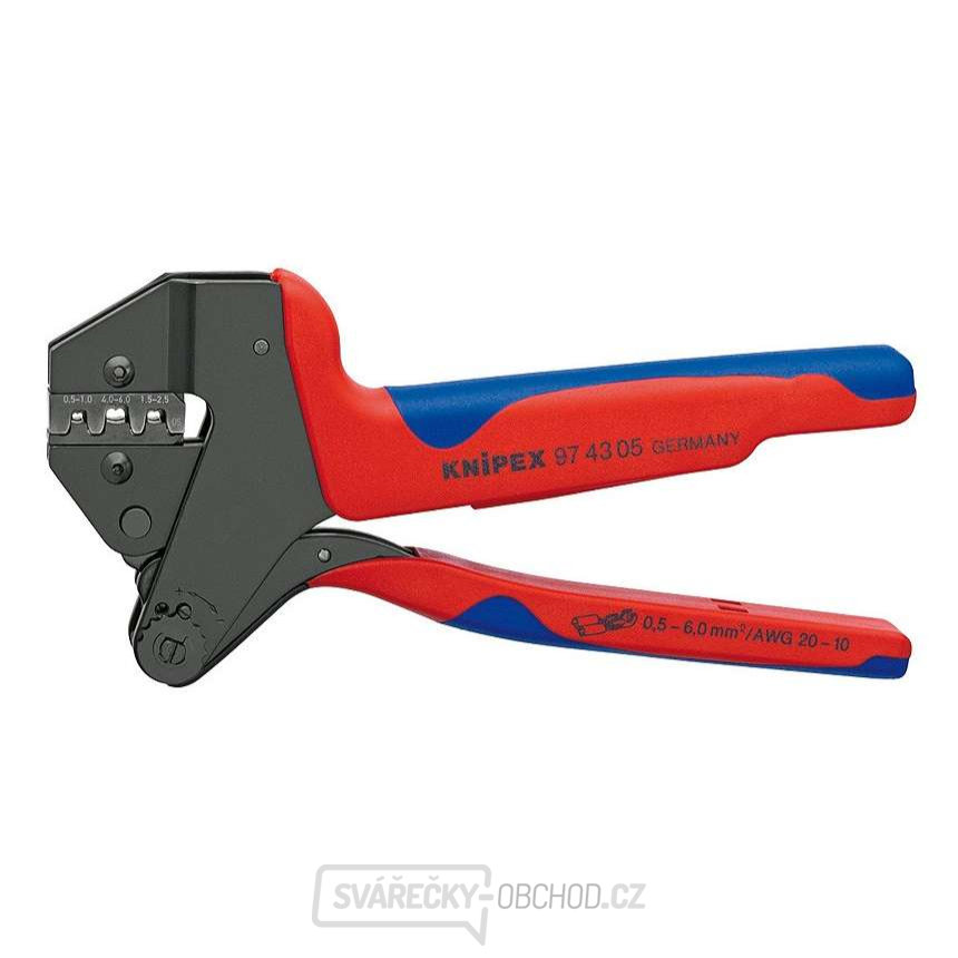 Kleště lisovací víceúčelové Knipex 200 mm 97 43 05