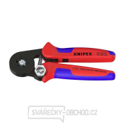 Samonastavitelné kleště 180 mm KNIPEX 97 53 14 - pro lisování kabelových koncovek. Chromováno, plastové návleky Náhled