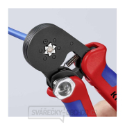 Samonastavitelné kleště 180 mm KNIPEX 97 53 14 - pro lisování kabelových koncovek. Chromováno, plastové návleky Samonastavitelné kleště 180 mm KNIPEX 97 53 14 - pro lisování kabelových koncovek. Chromováno, plastové návleky náhled