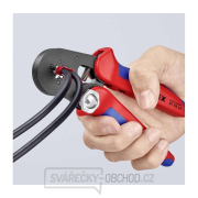 Samonastavitelné kleště 180 mm KNIPEX 97 53 14 - pro lisování kabelových koncovek. Chromováno, plastové návleky Samonastavitelné kleště 180 mm KNIPEX 97 53 14 - pro lisování kabelových koncovek. Chromováno, plastové návleky náhled