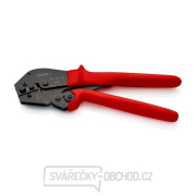 Pákové lisovací kleště 250 mm KNIPEX 97 52 19 - leštěná hlava, vícesložkové návleky Náhled