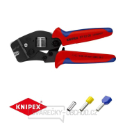 Samonastavitelné kleště 190 mm KNIPEX 97 53 08 - pro lisování kabelových koncovek gallery main image