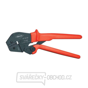 Pákové lisovací kleště 250 mm KNIPEX 97 52 04. Leštěno, vícesložkové návleky Pákové lisovací kleště 250 mm KNIPEX 97 52 04. Leštěno, vícesložkové návleky gallery main image