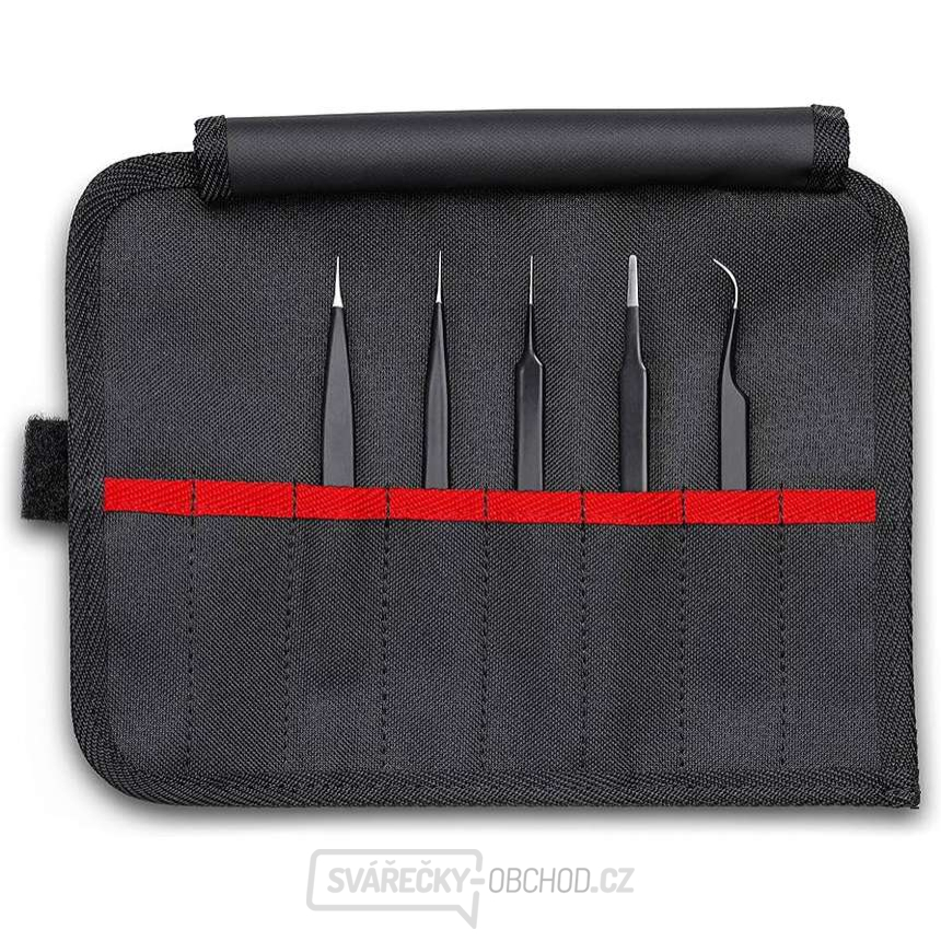 Sada univerzálních pinzet ESD KNIPEX (5 ks) 92 00 01 ESD Sada univerzálních pinzet ESD KNIPEX (5 ks) 92 00 01 ESD gallery main image