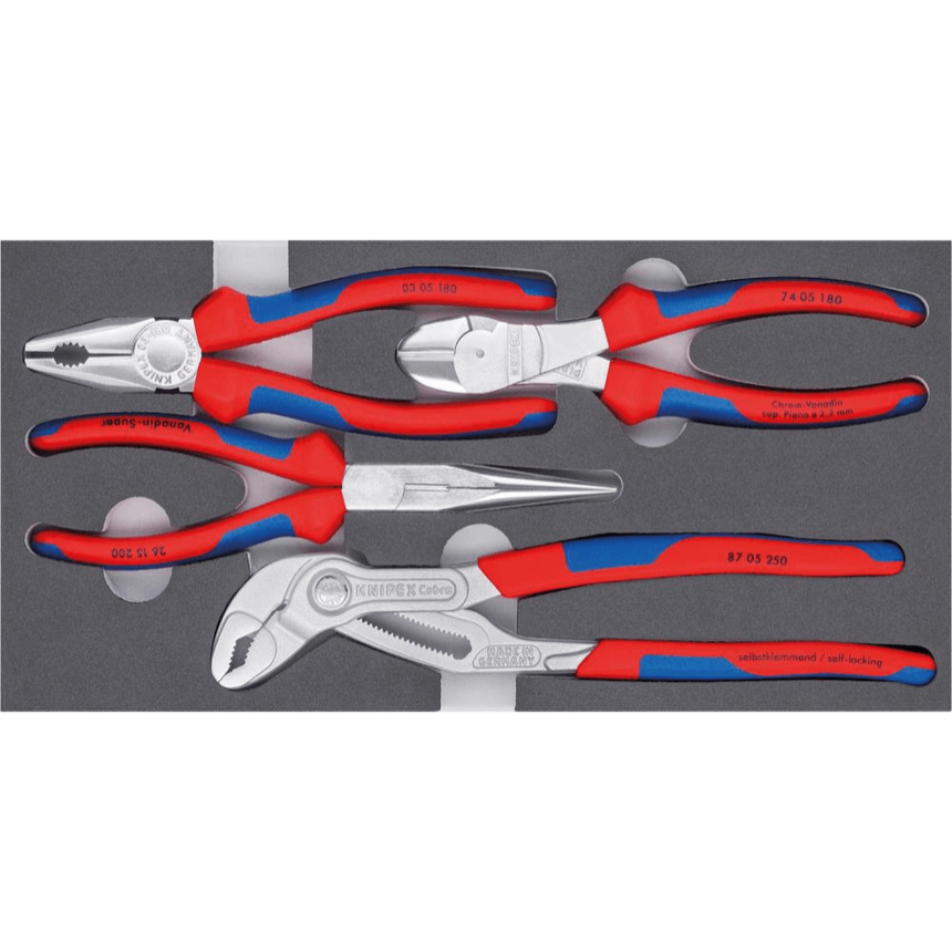 Kleště Knipex 00 20 01 V17 - balíček Basic (Sada 4 dílů) 00 20 01 V17