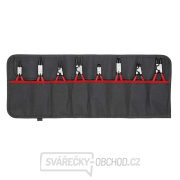 Kleště na pojistné kroužky (vnější a vnitřní) Knipex 00 19 58 V01. Sada 8 dílů v tašce Kleště na pojistné kroužky (vnější a vnitřní) Knipex 00 19 58 V01. Sada 8 dílů v tašce gallery main image