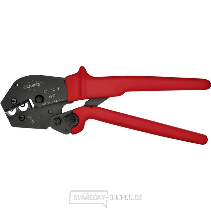 Lisovací konektorové kleště 230 mm Knipex 97 52 23