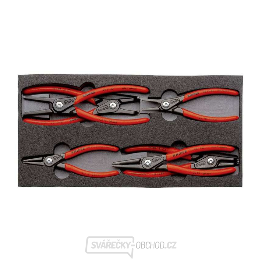 Kleště Knipex 00 20 01 V02 - balíček SRZ v pěnové vložce (Sada 6 dílů) Kleště Knipex 00 20 01 V02 - balíček SRZ v pěnové vložce (Sada 6 dílů) gallery main image