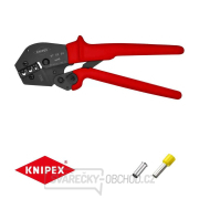 Pákové lisovací kleště 250 mm KNIPEX 97 52 09. Leštěno, vícesložkové návleky Náhled
