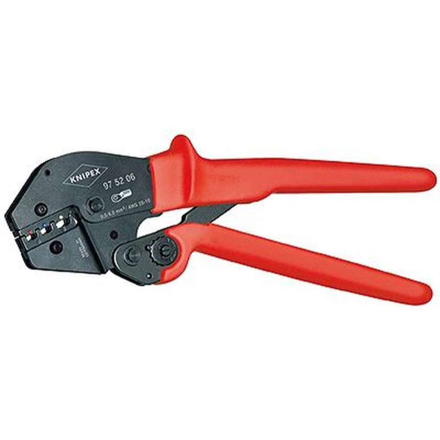 Pákové lisovací kleště 250 mm KNIPEX 97 52 08. Leštěno, vícesložkové návleky