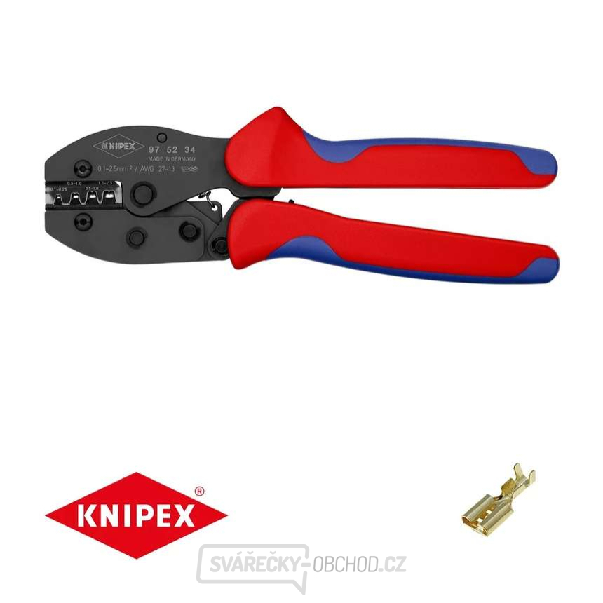Lisovací kleště PreciForce 220 mm KNIPEX 97 52 34