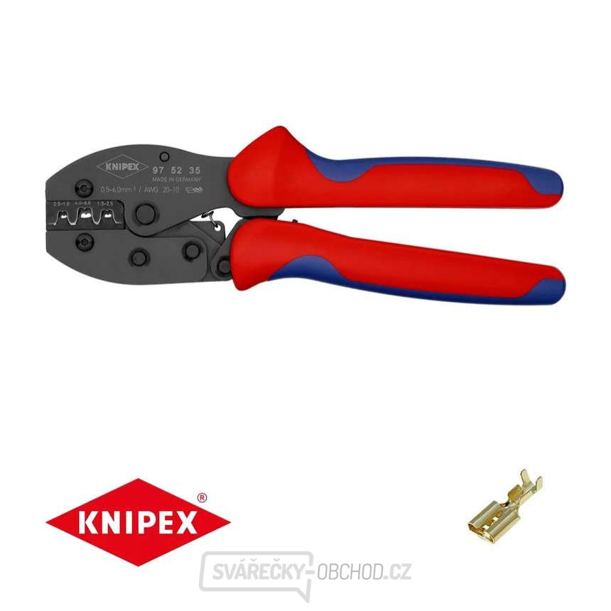 Lisovací kleště PreciForce 220 mm KNIPEX 97 52 35