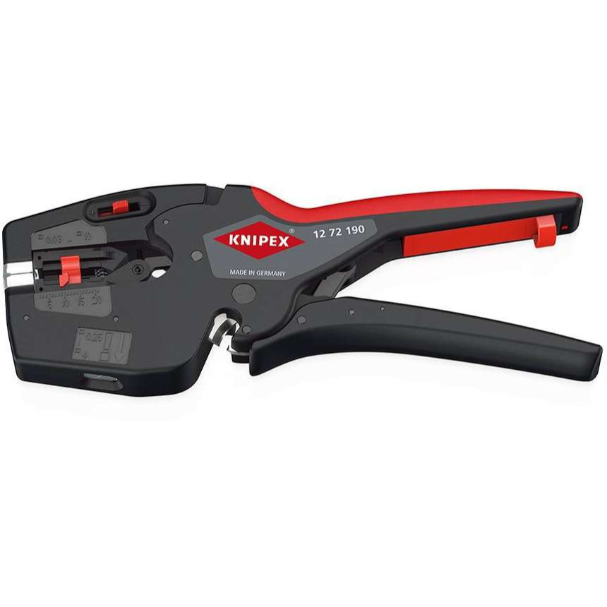 Multifunkční krimpovací nástroj pro elektrikáře Knipex 12 72 190 (190 mm) 12 72 190