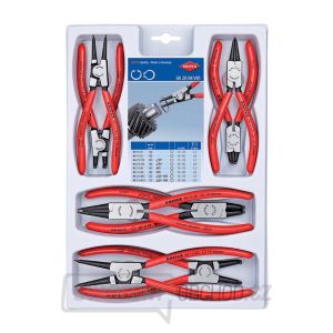 Kleště na pojistné kroužky Knipex 00 20 04 V01 (Sada 8 ks) Kleště na pojistné kroužky Knipex 00 20 04 V01 (Sada 8 ks) gallery main image