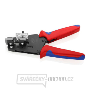 Odizolovací kleště 195 mm, univerzální. KNIPEX 12 12 11 - leštěná hlava, vícesložkové návleky Odizolovací kleště 195 mm, univerzální. KNIPEX 12 12 11 - leštěná hlava, vícesložkové návleky gallery main image