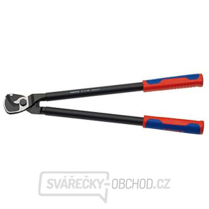 Kabelové nůžky 500 mm. KNIPEX 95 12 500 - leštěno, vícesložkové návleky Kabelové nůžky 500 mm. KNIPEX 95 12 500 - leštěno, vícesložkové návleky gallery main image