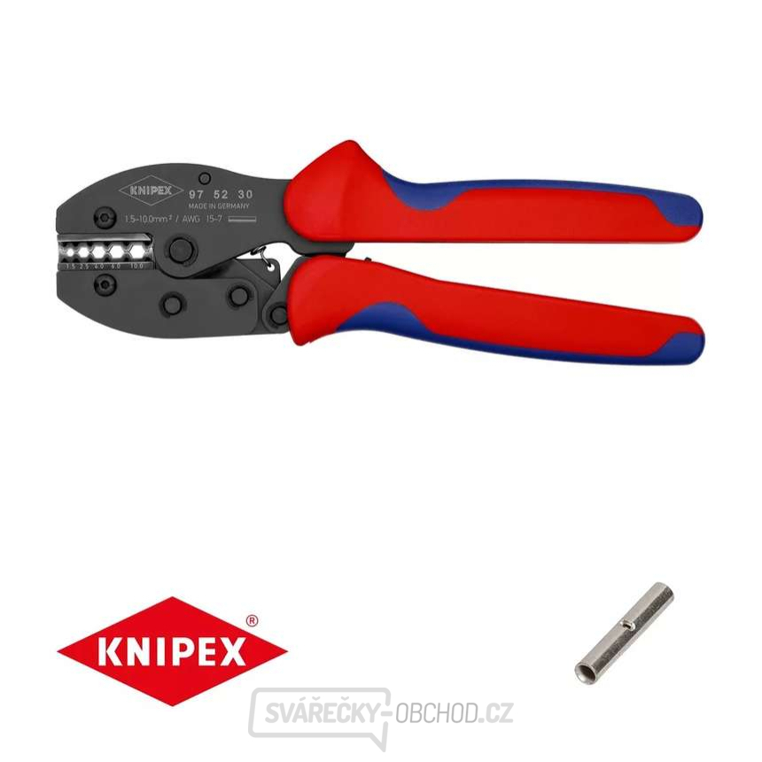 Lisovací kleště PreciForce 220 mm KNIPEX 97 52 30