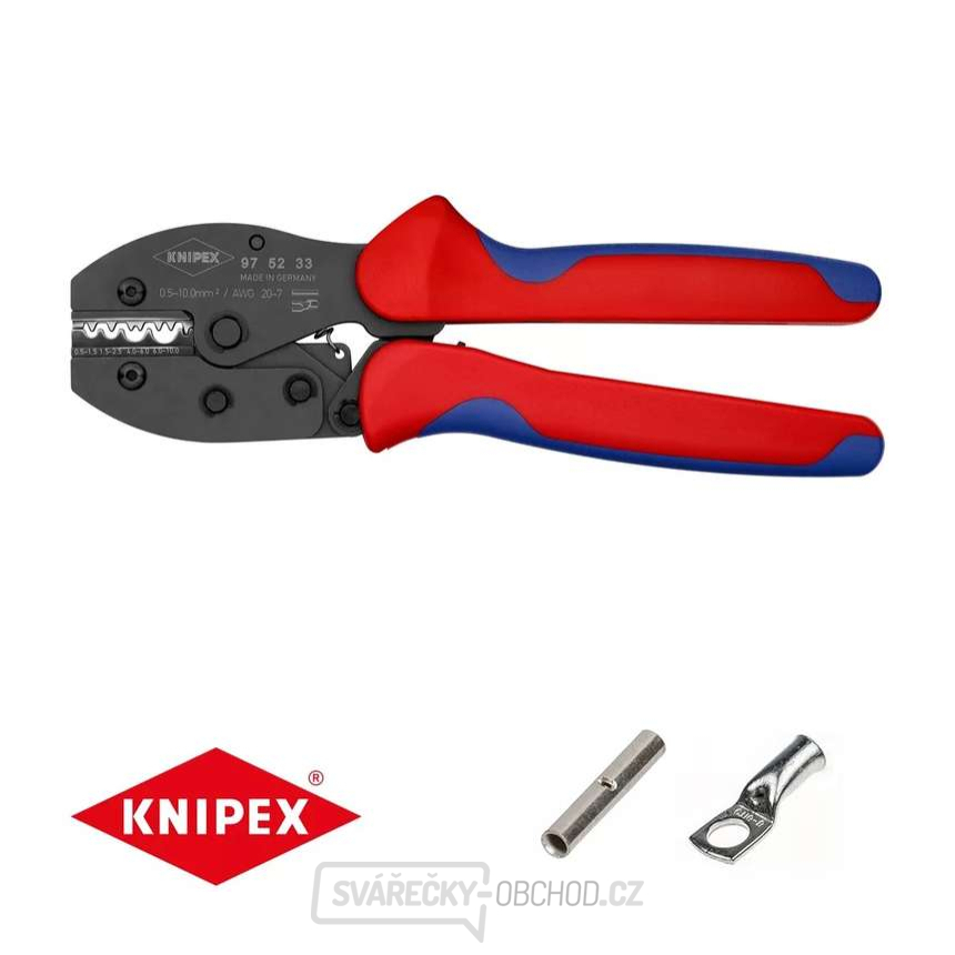 Lisovací kleště PreciForce 220 mm KNIPEX 97 52 33