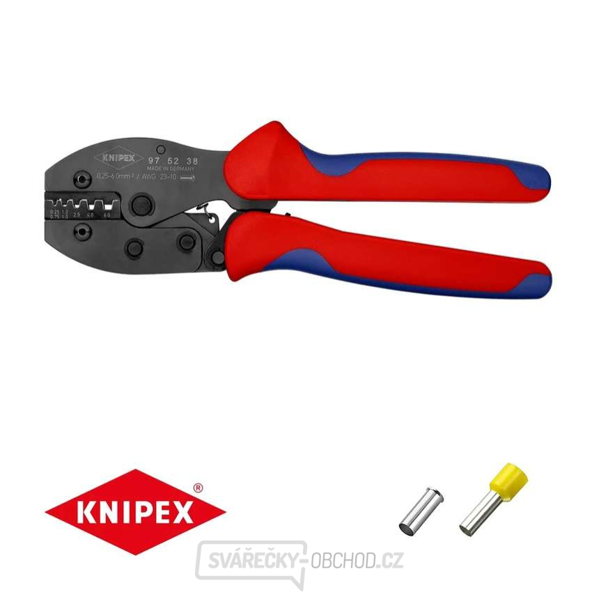 Lisovací kleště PreciForce 220 mm KNIPEX 97 52 38