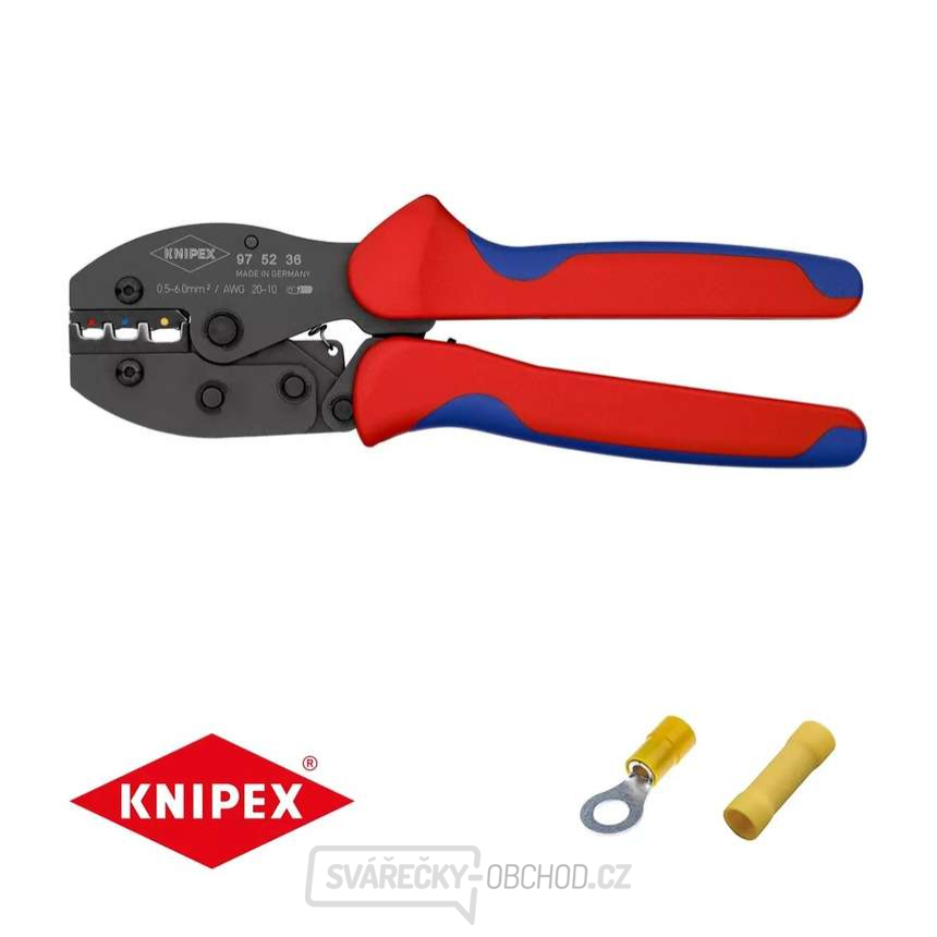 Lisovací kleště PreciForce 220 mm KNIPEX 97 52 36
