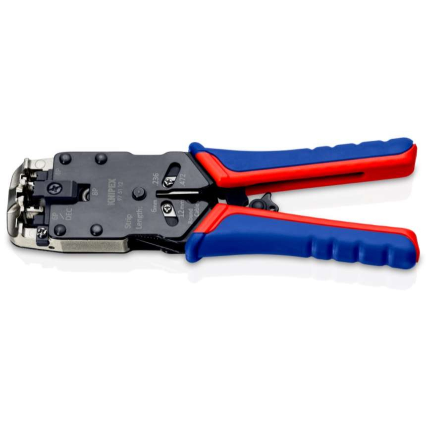 Lisovací kleště pro konektory Western 200 mm Knipex 97 51 12 97 51 12
