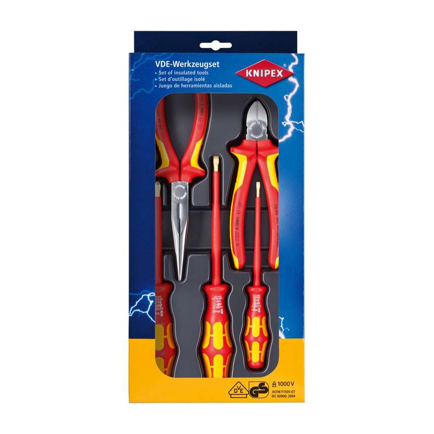 Paket montážních kleští KNIPEX 00 20 13 - sada 3 díly 00 20 13