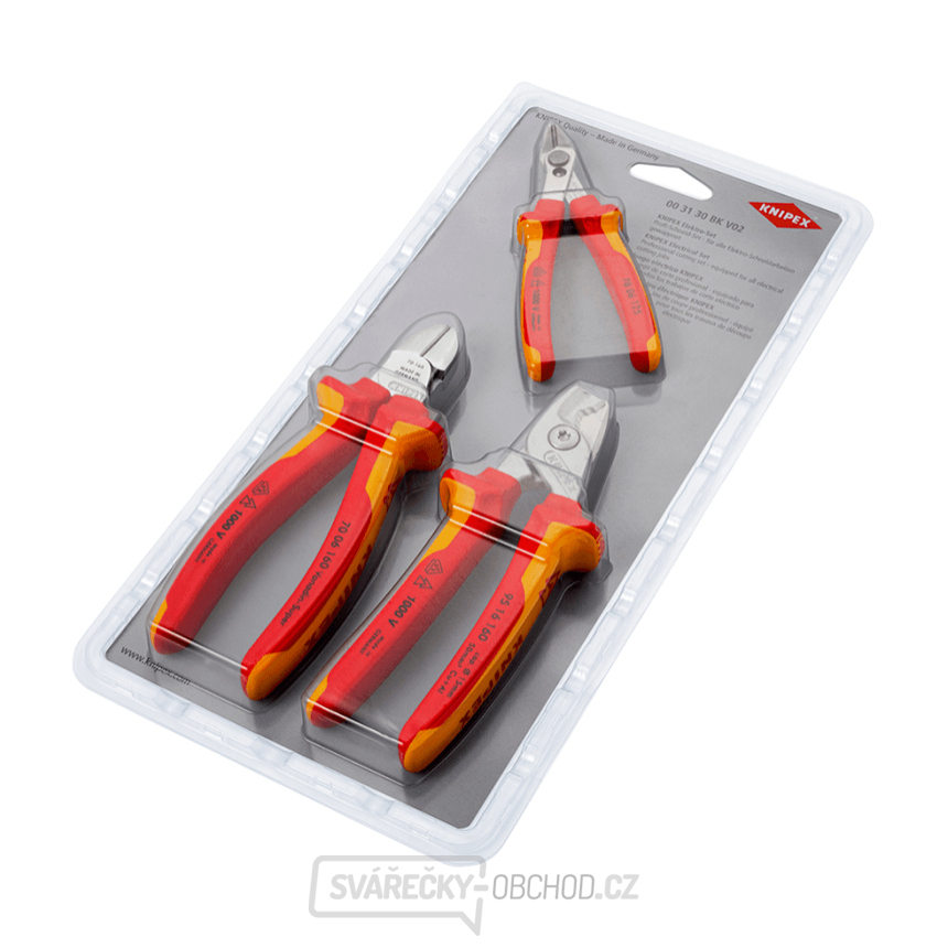 Sada kleští Knipex Super-Knips® 00 31 30 BK V02
