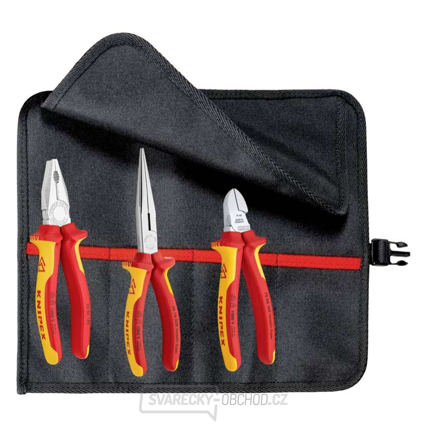 Sada kleští Knipex 00 19 56 S18 VDE (3 kusy)