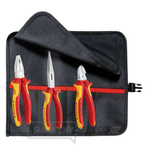 Sada kleští Knipex 00 19 56 S18 VDE (3 kusy) Sada kleští Knipex 00 19 56 S18 VDE (3 kusy) gallery main image