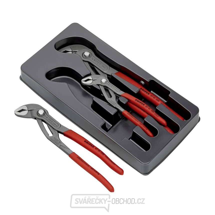 Sada siko kleští Knipex Cobra (180/250/300 mm) 00 20 09 V02