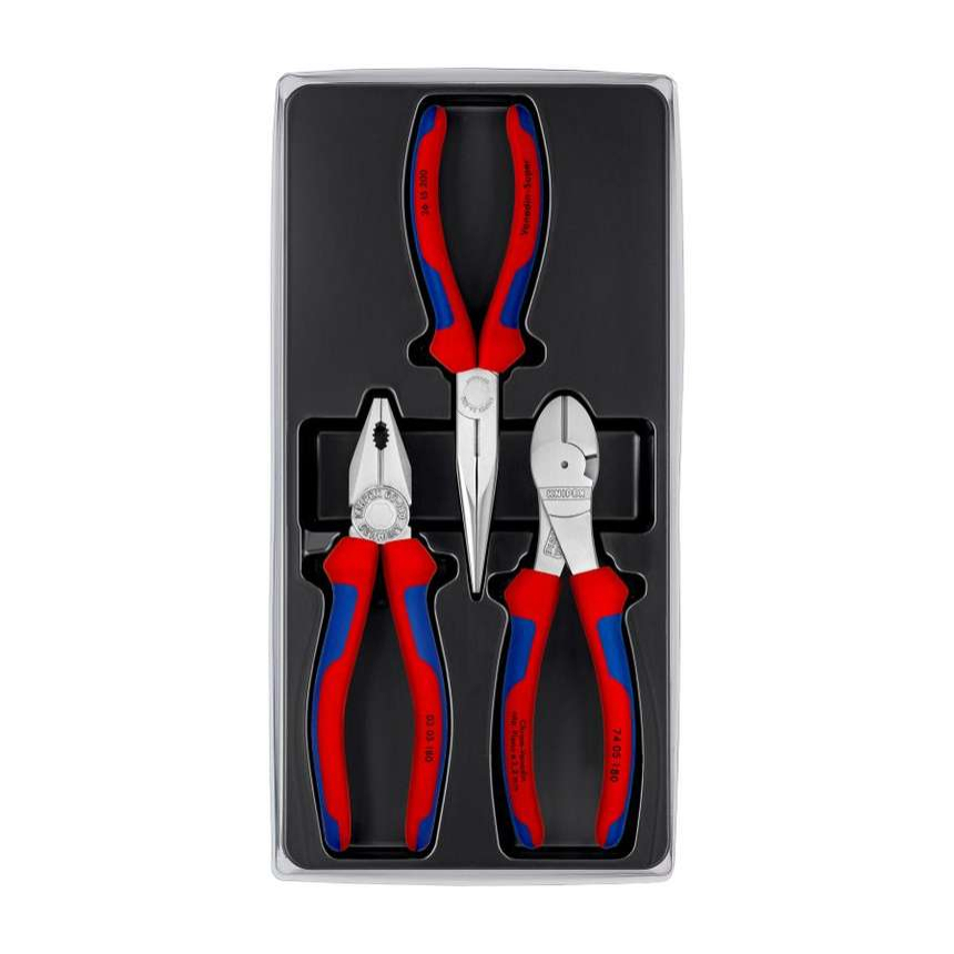 Paket montážních kleští KNIPEX 00 20 11 V01 - sada 3 díly 00 20 11 V01