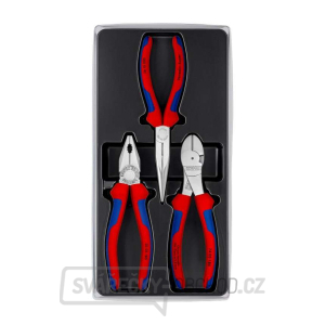 Paket montážních kleští KNIPEX 00 20 11 V01 - sada 3 díly Paket montážních kleští KNIPEX 00 20 11 V01 - sada 3 díly gallery main image