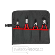Kleště na pojistné kroužky KNIPEX 00 19 56 V01 (Sada 4 díly) Kleště na pojistné kroužky KNIPEX 00 19 56 V01 (Sada 4 díly) gallery main image