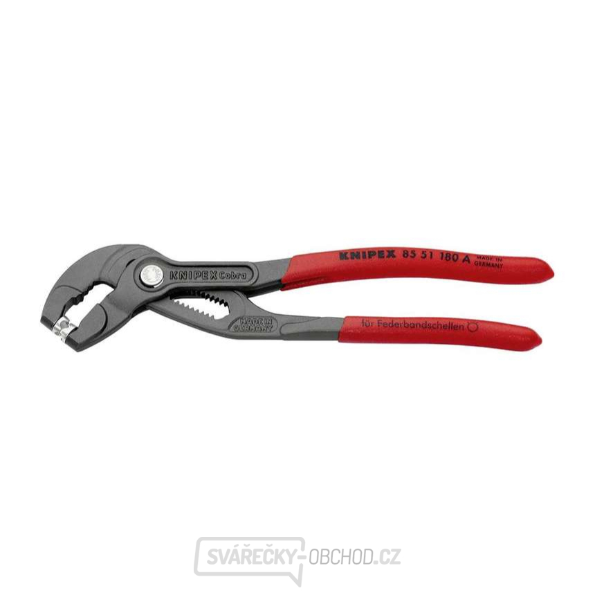 Kleště na hadicové spony 180 mm Knipex 85 51 180 A Kleště na hadicové spony 180 mm Knipex 85 51 180 A gallery main image